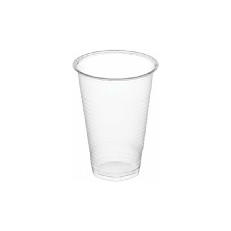 vasos plástico 220 cc transparente x100