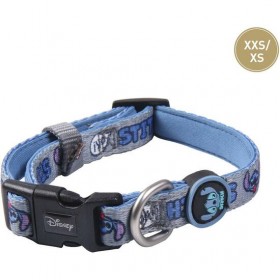 collar premium para perros xxs xs stitch dark blue