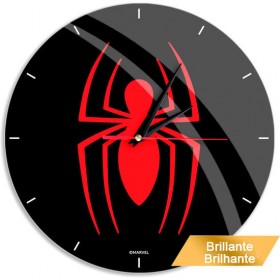reloj pared spiderman marvel