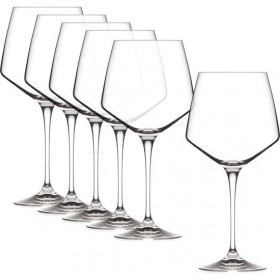 set 6 copas de agua 72 cl cristal colección wine